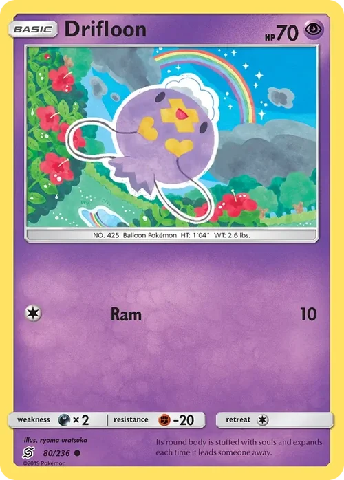 80/236 from Unified Minds Common Pokemon Card