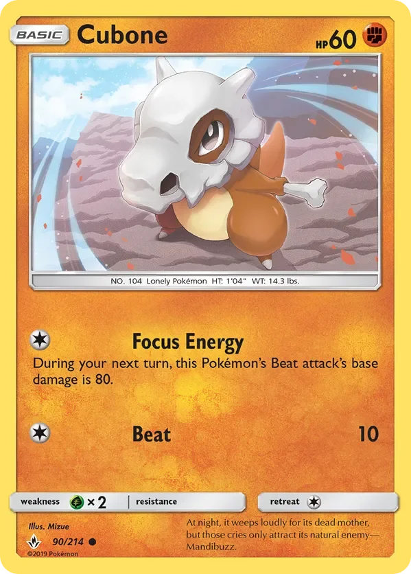 Card 90 Pokémon card from Unbroken Bonds set