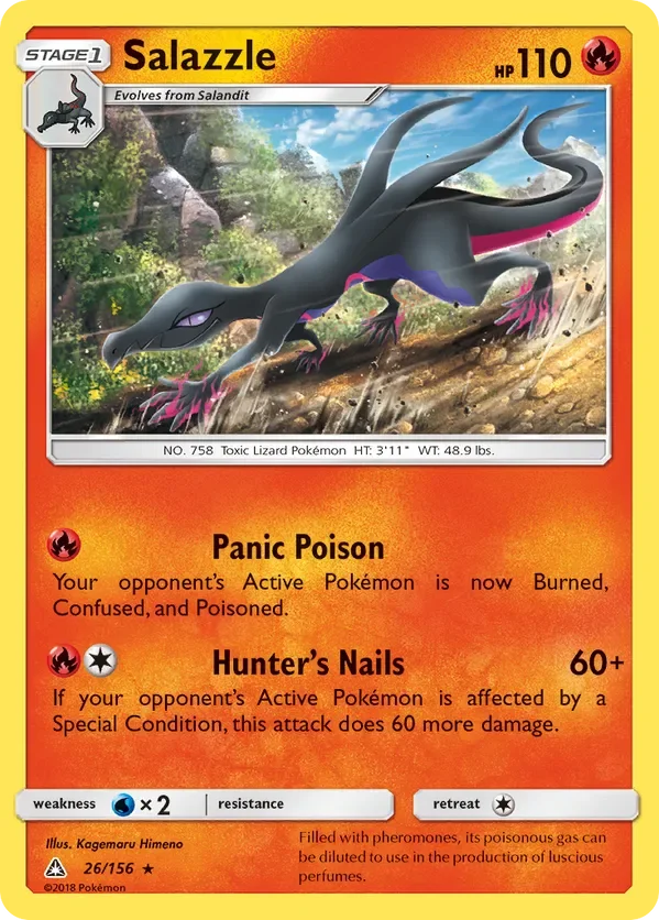 Card 26 Pokémon card from Ultra Prism set