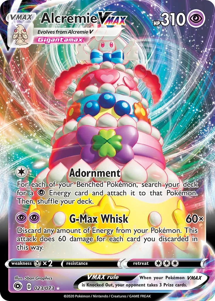 Champion's Path Alcremie VMAX