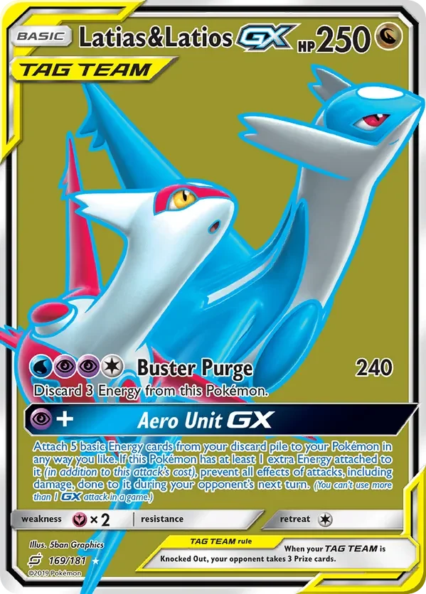 Card 169 Pokémon card from Team Up set