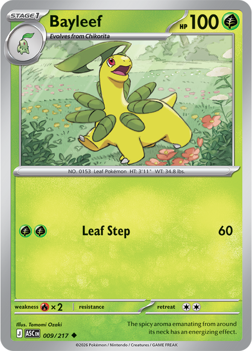 009/217 Bayleef from Ascended Heroes Uncommon