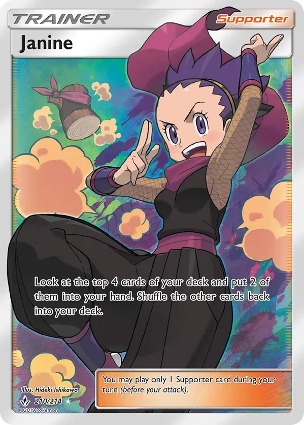 Card 210 Pokémon card from Unbroken Bonds set