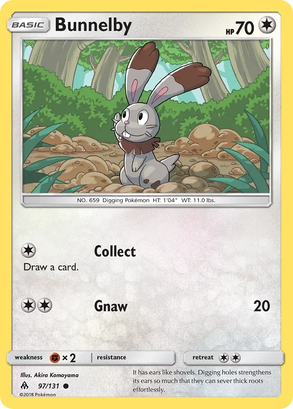 Card 97 Pokémon card from Forbidden Light set