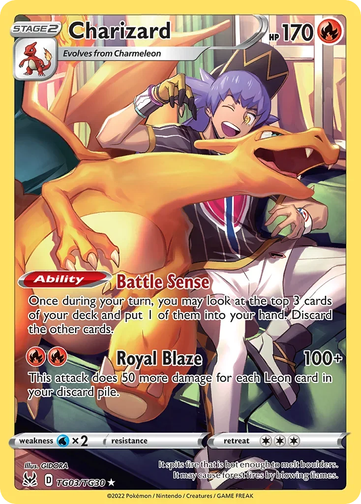 Charizard Leon Lost Origin Trainer Gallery