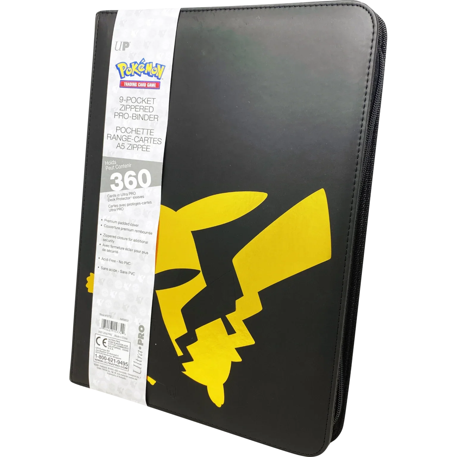 Zip Binder for Pikachu Master Set