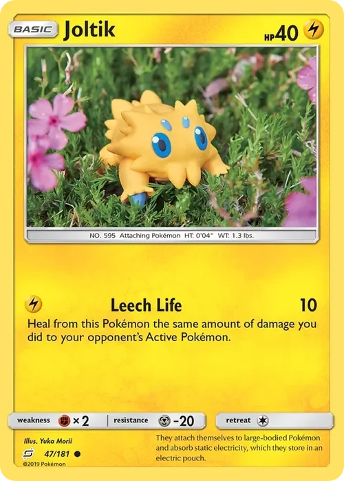 47/181 Joltik Common Pokemon Card