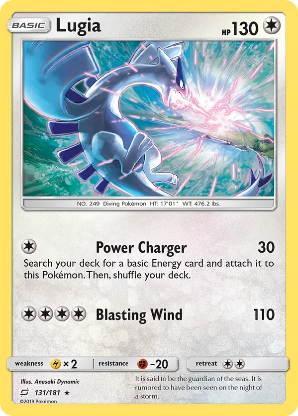 Card 131 Pokémon card from Team Up set