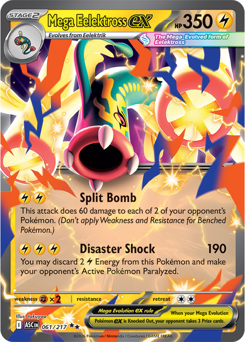 Pokemon Card 61 Pokémon card from Ascended Heroes