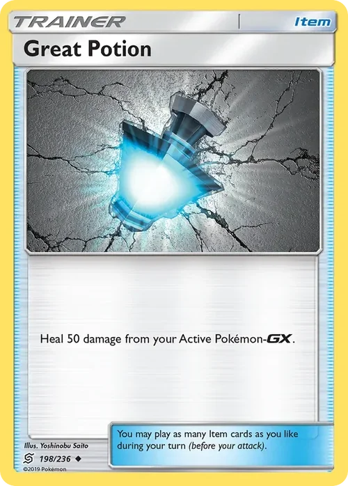 198/236 Great Potion Uncommon Trainer Card