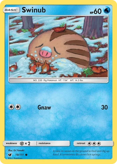 19/111 from Crimson Invasion Common Pokemon Card
