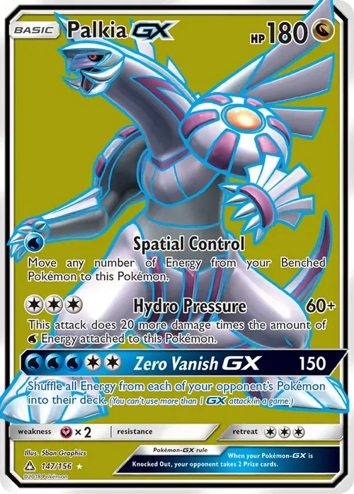 147/156 from Ultra Prism Full Art Pokemon Card