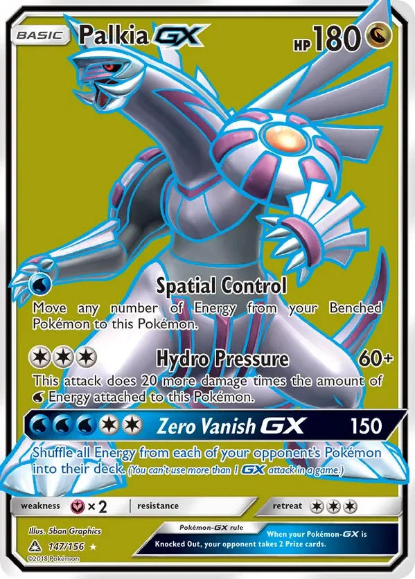 Card 147 Pokémon card from Ultra Prism set