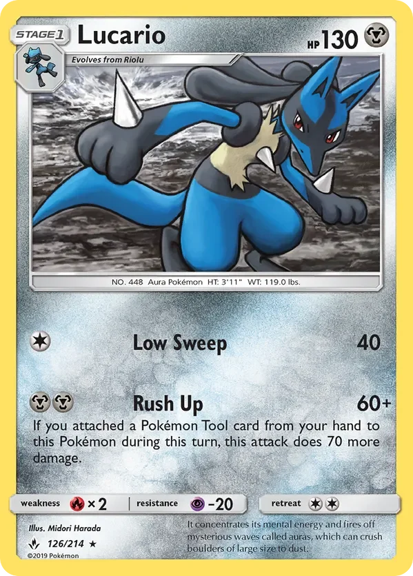Card 126 Pokémon card from Unbroken Bonds set