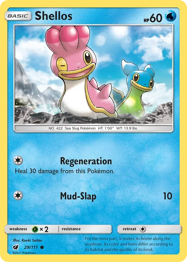 Card 29 Pokémon card from Crimson Invasion set