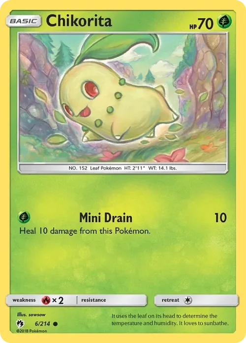 6/214 from Lost Thunder Common Pokemon Card