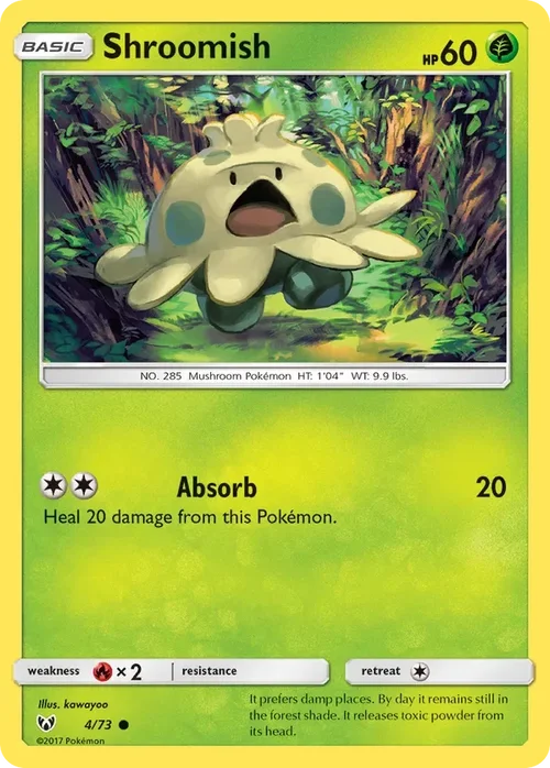 4/73 from Shining Legends Common Pokemon Card