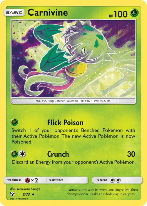 6/73 from Shining Legends Uncommon Pokemon Card