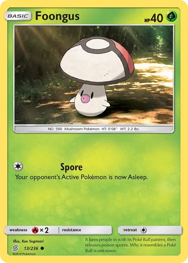 Card 13 Pokémon card from Unified Minds set
