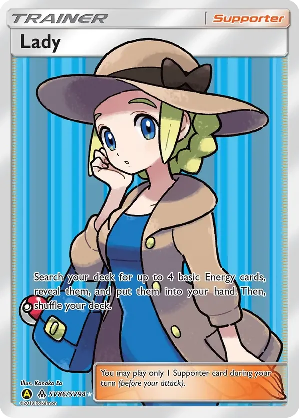 Card 86 Pokémon card from Hidden Fates set
