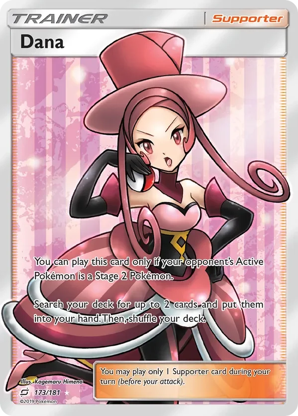 Card 173 Pokémon card from Team Up set