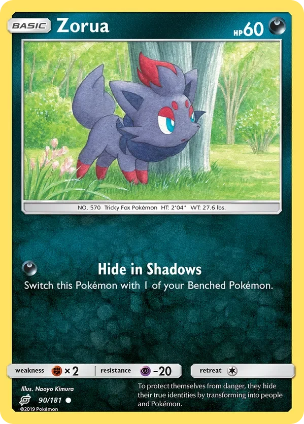 Card 90 Pokémon card from Team Up set