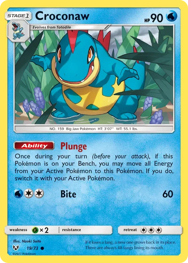 Card 19 Pokémon card from Shining Legends set