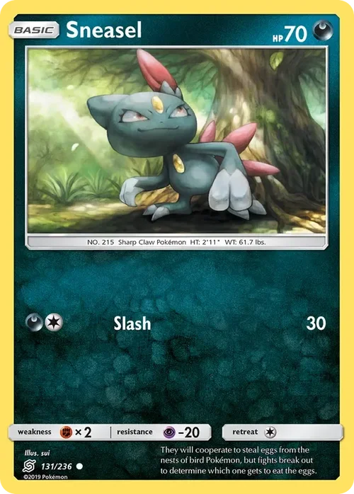 131/236 from Unified Minds Common Pokemon Card