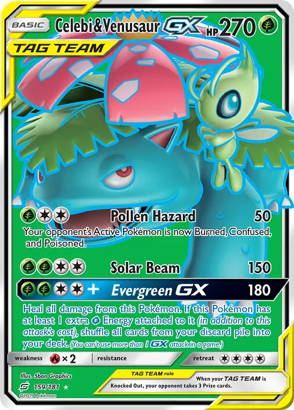 Card 159 Pokémon card from Team Up set