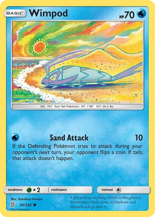 50/236 from Unified Minds Common Pokemon Card