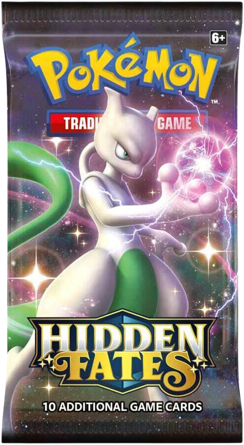 Sun & Moon Hidden Fates Booster Pack