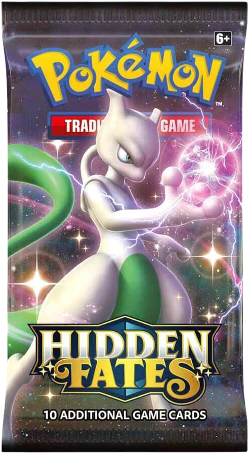 Sun & Moon Hidden Fates Booster Pack
