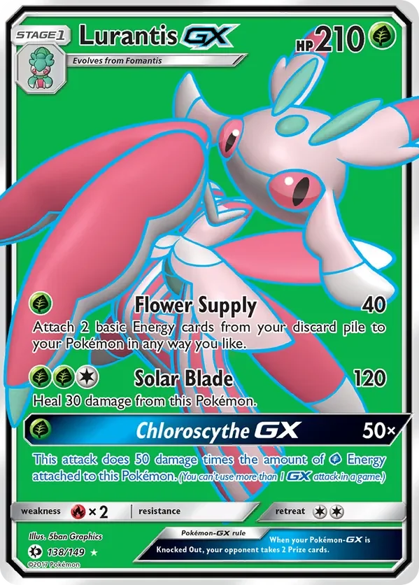 Card 138 Pokémon card from Sun & Moon set