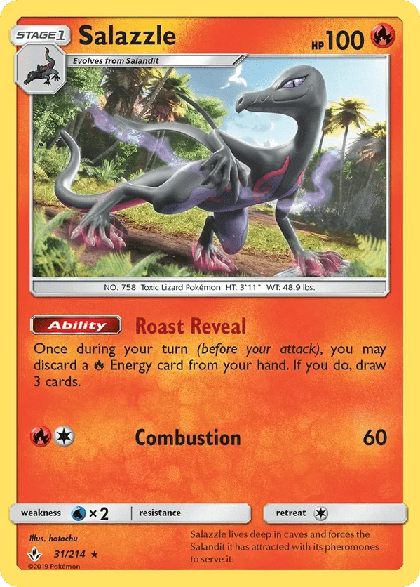 Card 31 Pokémon card from Unbroken Bonds set