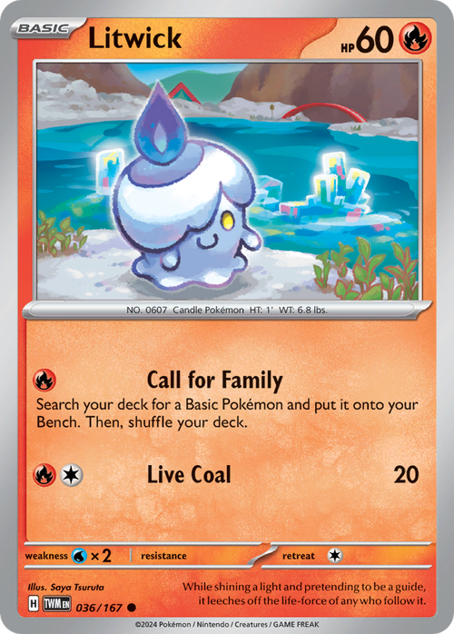 036/167 from Twilight Masquerade Card List Common Pokemon Card