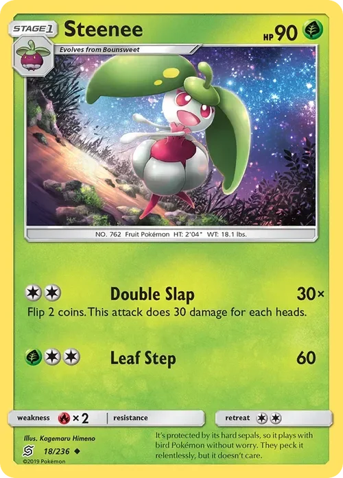 18/236 Steenee Uncommon Pokemon Card