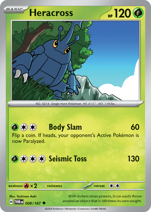 008/167 from Twilight Masquerade Card List Uncommon Pokemon Card