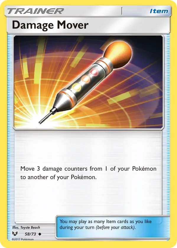 Card 58 Pokémon card from Shining Legends set