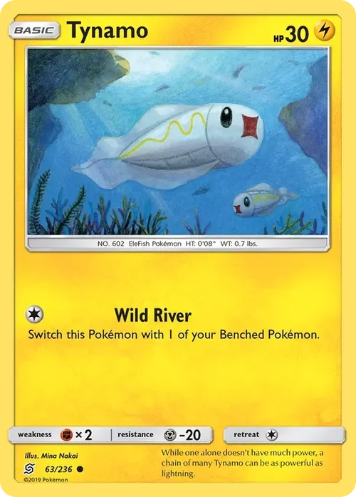 63/236 from Unified Minds Common Pokemon Card