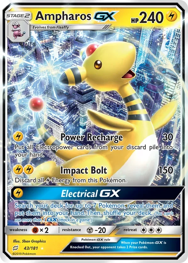 Card 43 Pokémon card from Team Up set