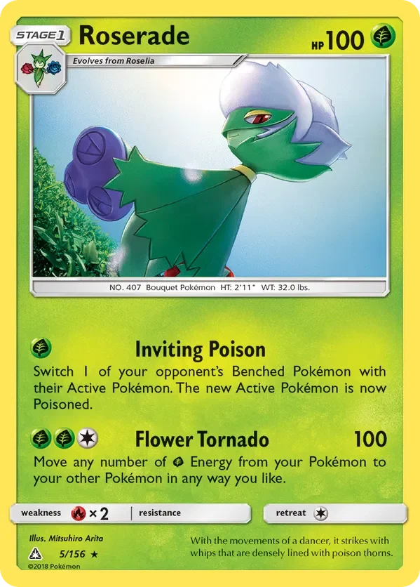 Card 5 Pokémon card from Ultra Prism set