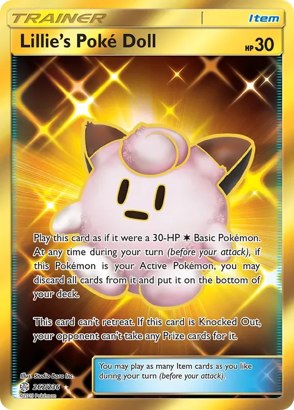 Card 267 Pokémon card from Cosmic Eclipse set