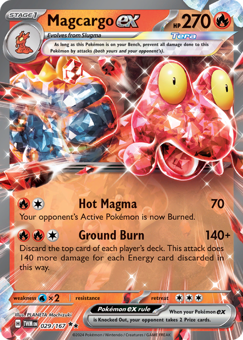 029/167 from Twilight Masquerade Card List Double Rare Pokemon Card