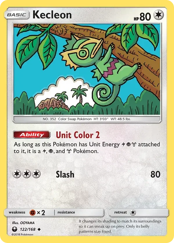 Pokémon card 122 from Celestial Storm set