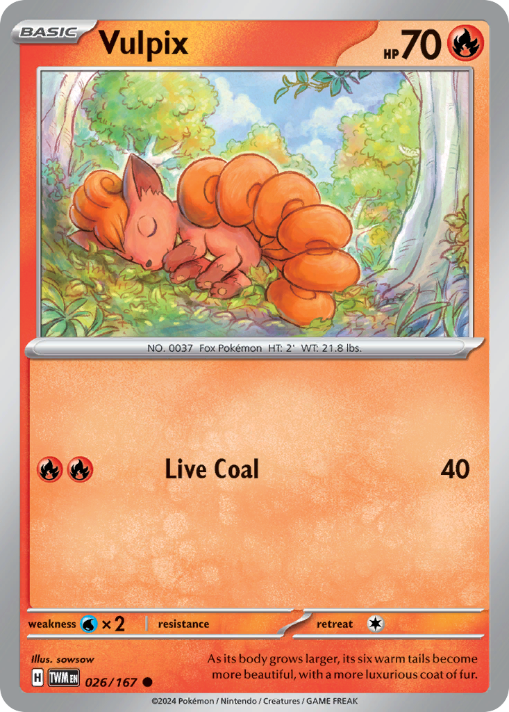 Vulpix Twilight Masquerade