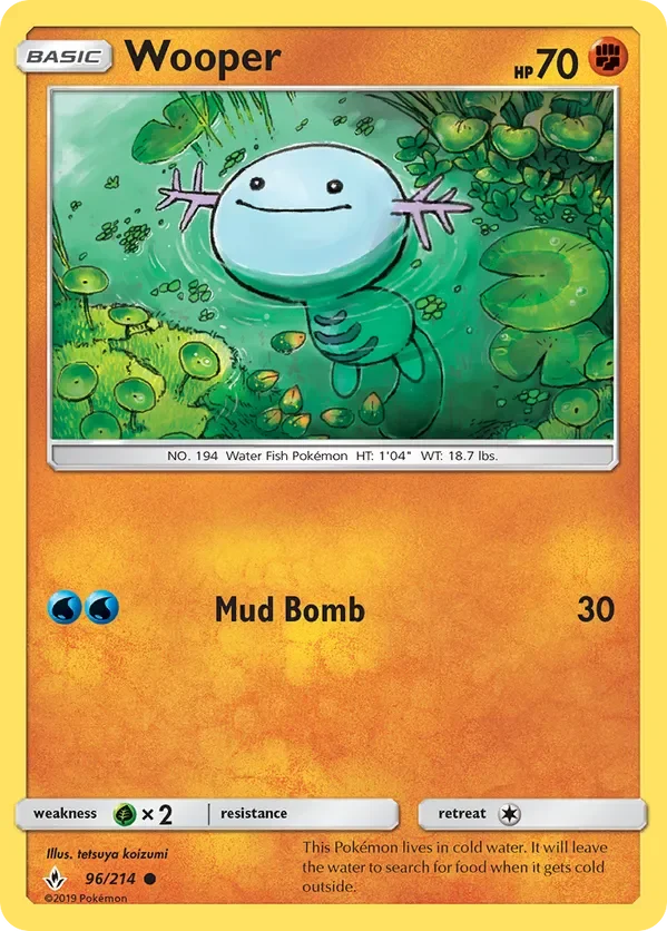 Card 96 Pokémon card from Unbroken Bonds set