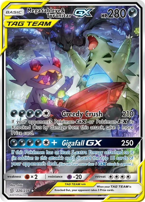 Tyrnitar & Sableye Alt Art
