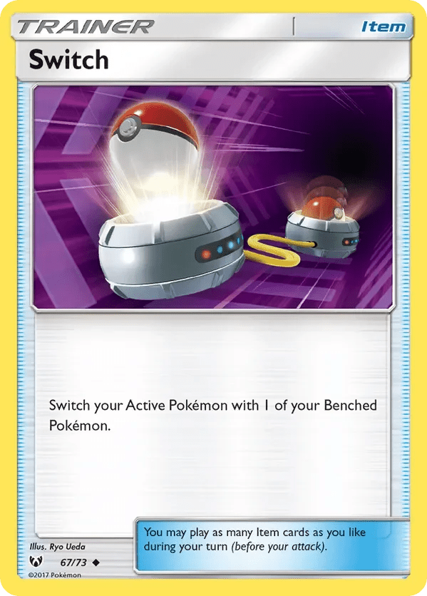 Card 67 Pokémon card from Shining Legends set