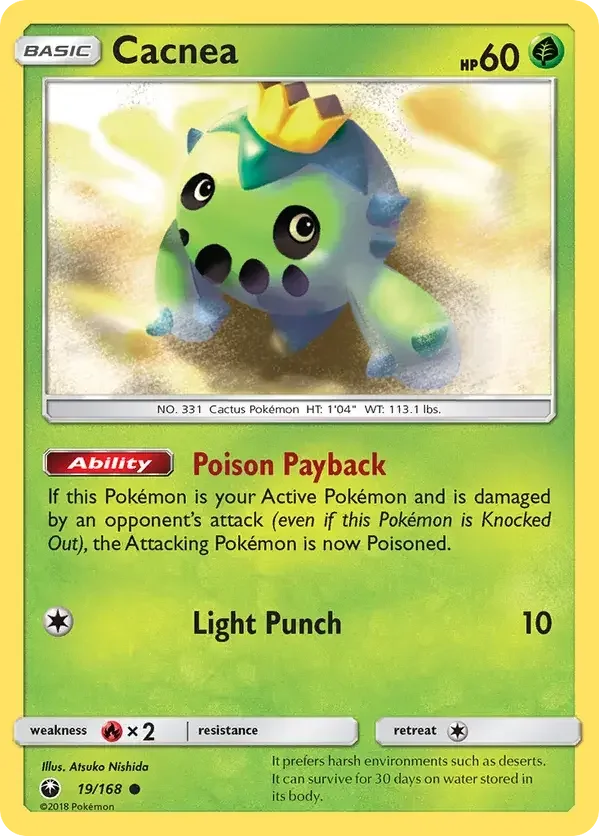 Pokémon card 19 from Celestial Storm set