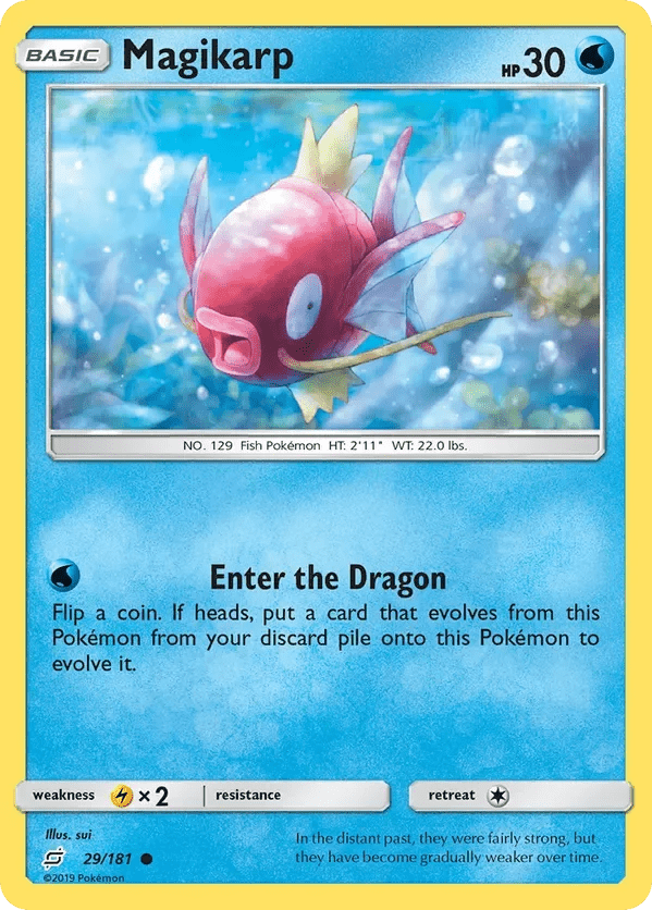 Card 29 Pokémon card from Team Up set